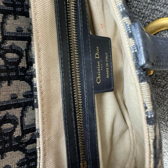 100% Authentic DIOR Saddle Cloth Crossbody bag - Picture 16 of 16